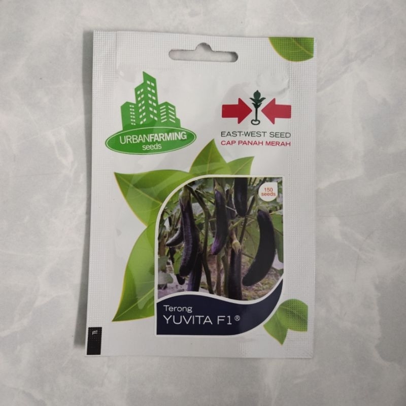 Benih Terong Yuvita F1 Isi 150 Biji  Cap Panah Merah PT East West Seed