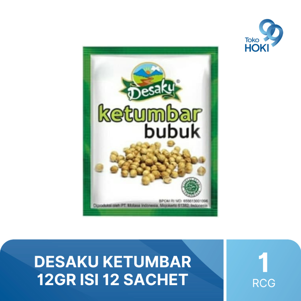 

DESAKU KETUMBAR 12GR ISI 12 SACHET