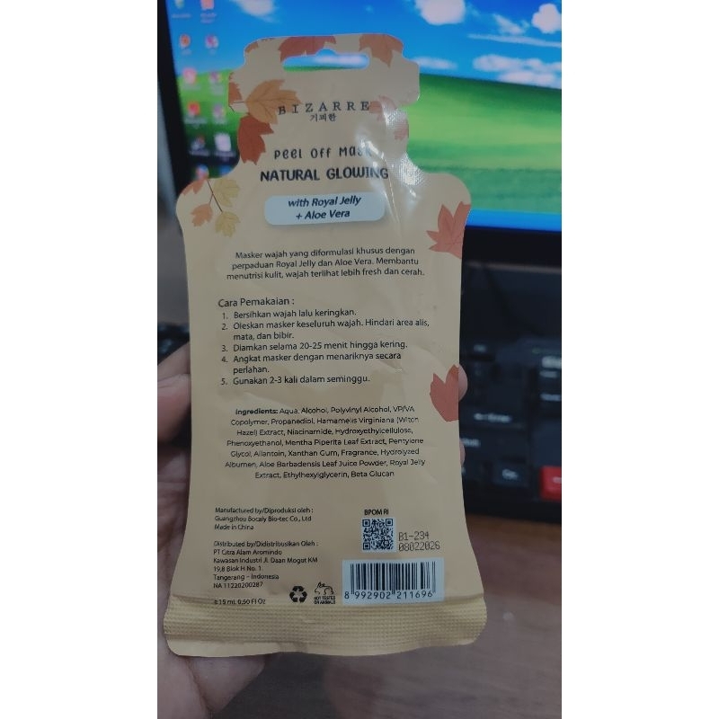 PASTI MURAH - BIZARRE MASKER WAJAH - Bizarre