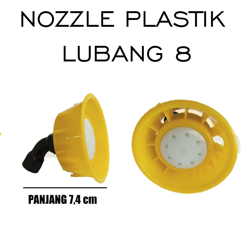 Nozel Plastik Lubang 8 Untuk Sprayer Elektrik