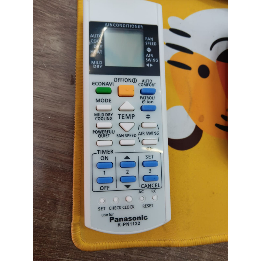 REMOTE AC PANASONIC ORIGINAL UNIVERSAL