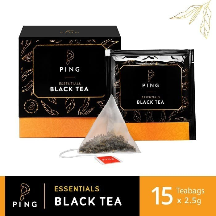 

PING Essentials Black Tea 37.5 gr [15 Tea Bags @2.5gr]