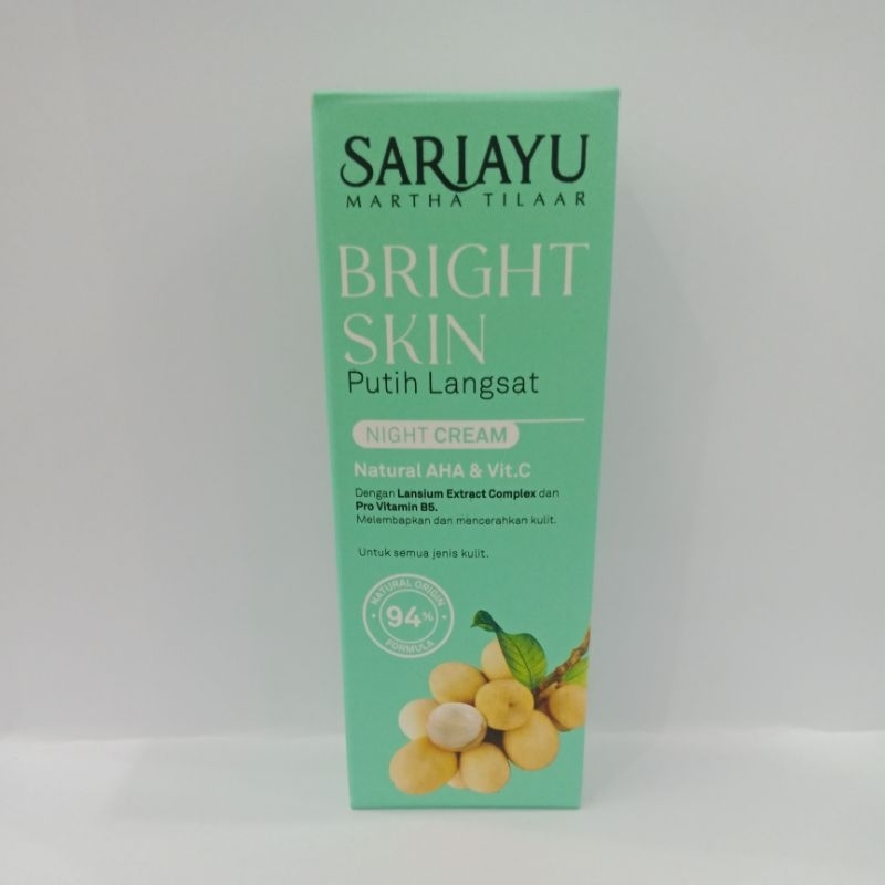 SARIAYU PUTIH LANGSAT NIGHT CREAM