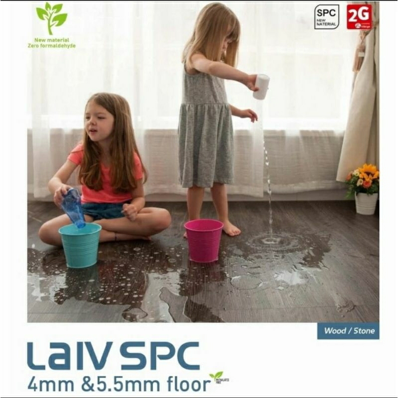 Lantai SPC Laiv 5,5mm SPC flooring
