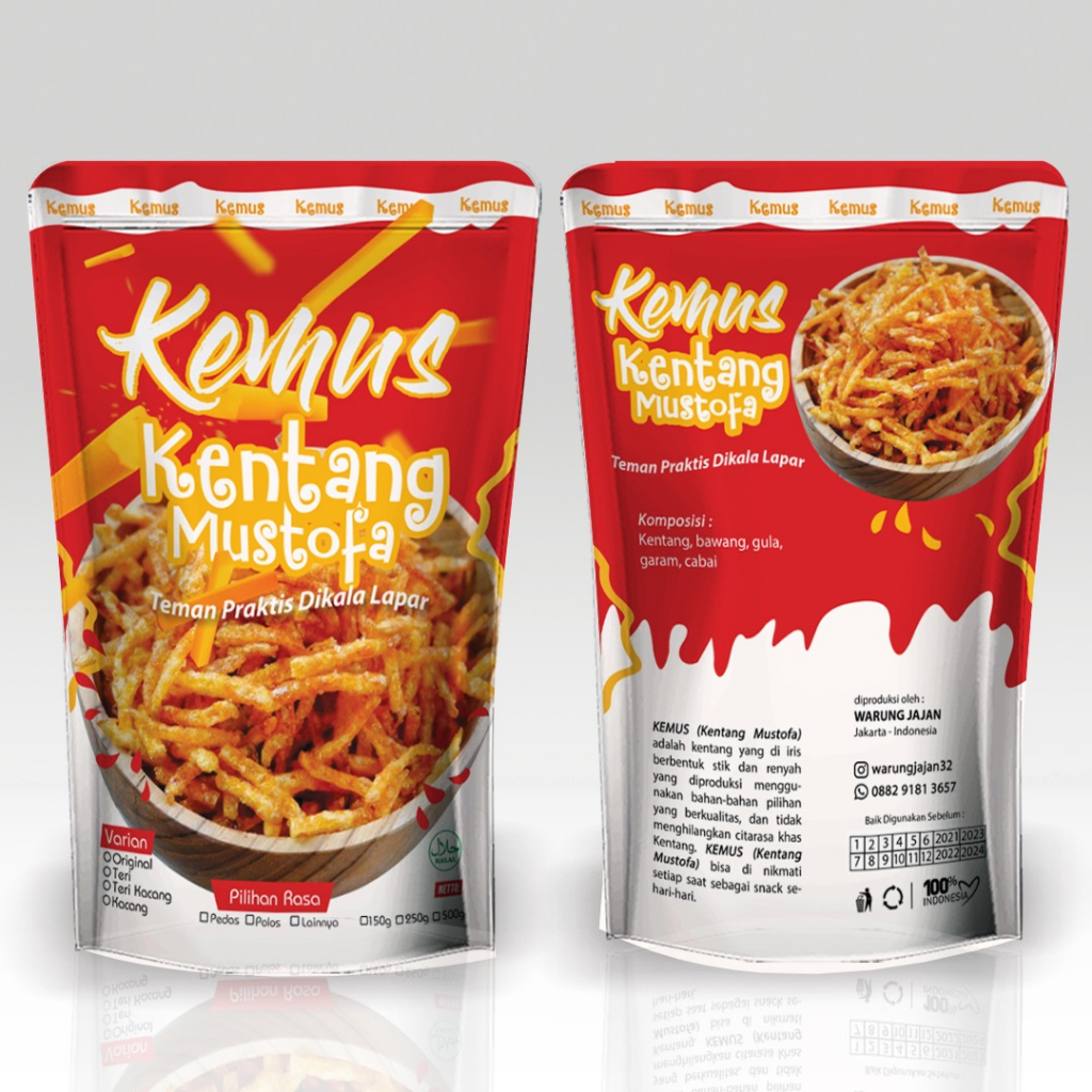 

KENTANG MUSTOFA MAKACI/KENTANG KERING/GURIH/LEZAT-150GR