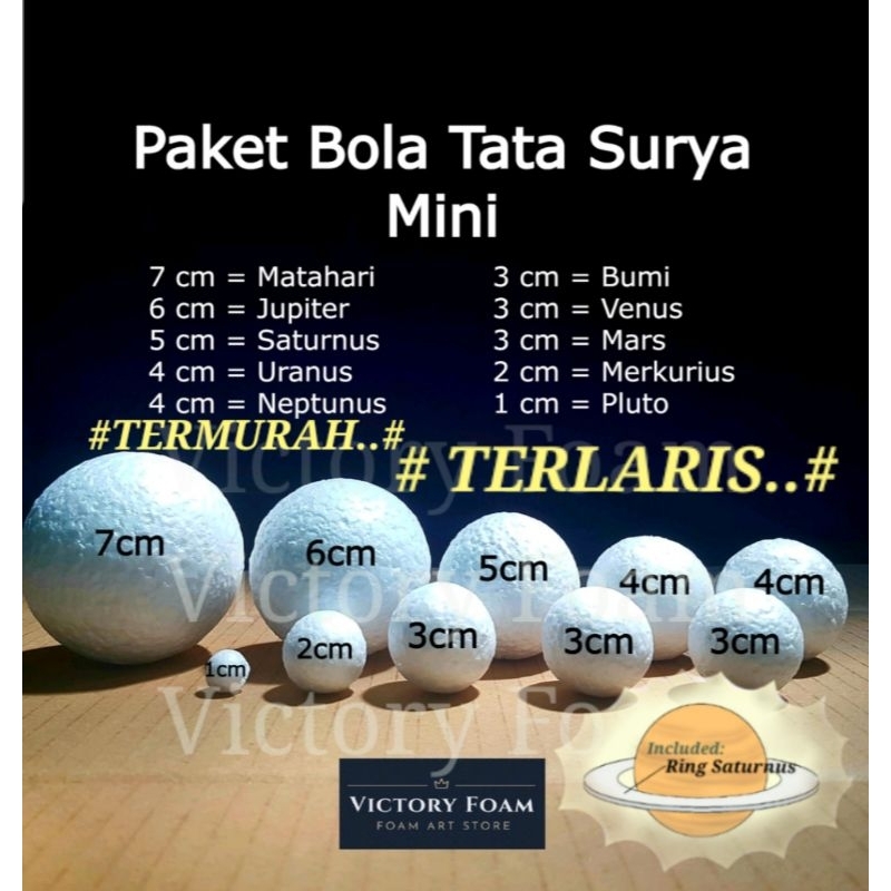 Paket Bola Tata Surya Mini