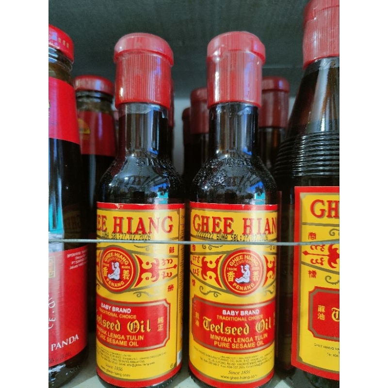 

GHEE HIANG SESAME OIL 155ML