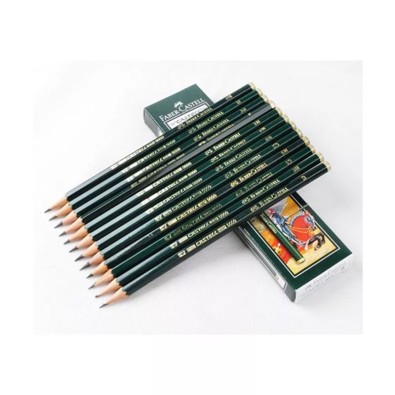 

( ORIGINAL) Pensil faber castell 2B kualitas no 1 (12 pcs / 1pak)