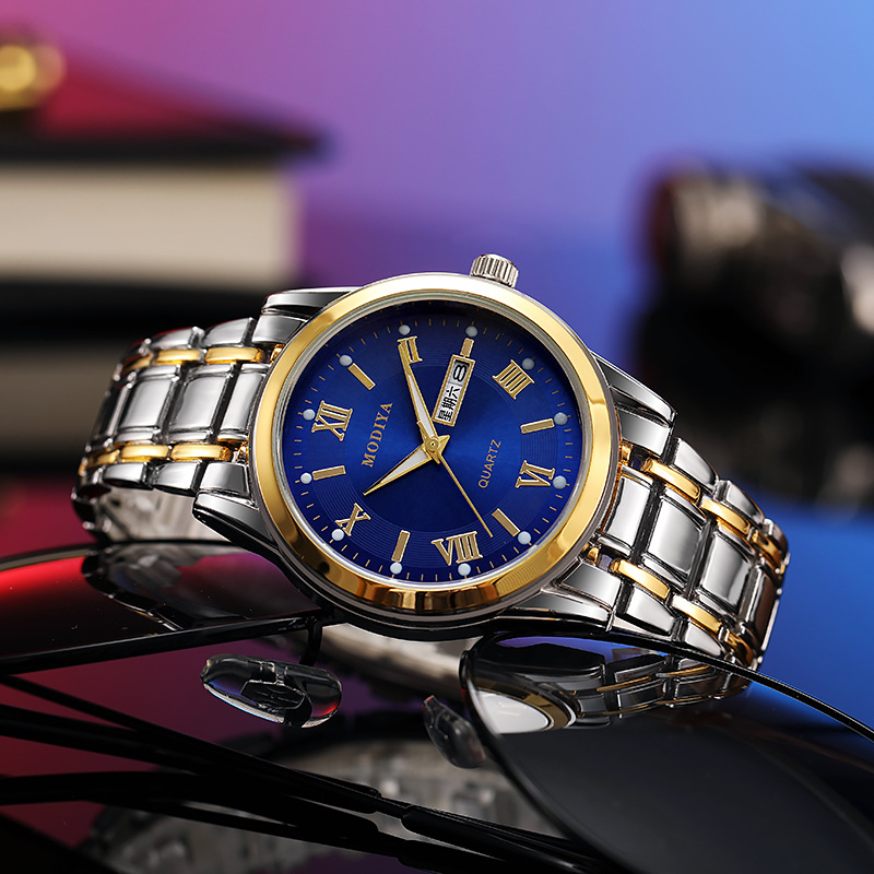 JAM TANGAN PRIA DV-790 / JAM TANGAN RANTAI STAINLESS STEEL / HADIAH JAM TANGAN COWOK