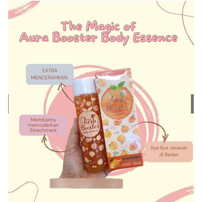 AURA BOOSTER BODY ESSENCE SERUM 150ML - BODY BOOSTER THAILAND