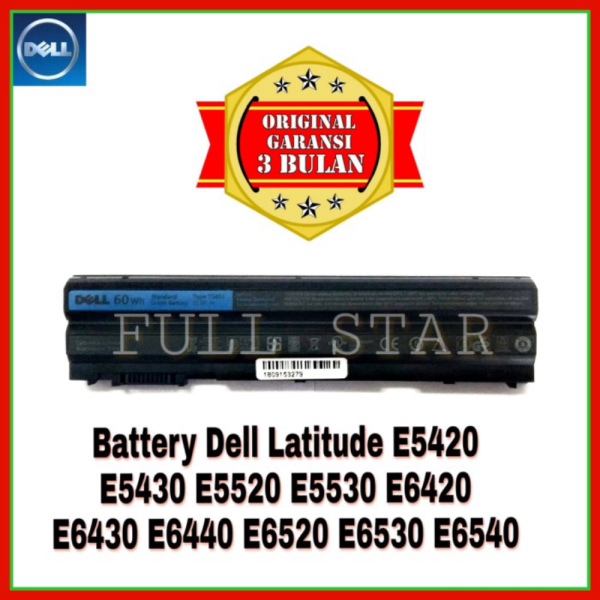 Jual Baterai Original Dell Latitude E5530 E6420 E6420 ATG E6420N E6420 XFR Limited