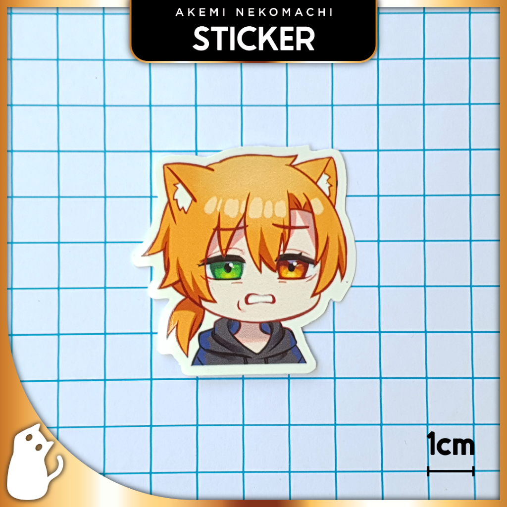 

CRINGE - Akemi Nekomachi Sticker Vtuber