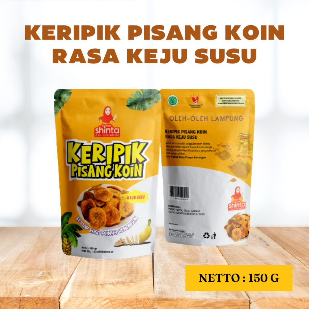 

KERIPIK PISANG KOIN RASA KEJU SUSU