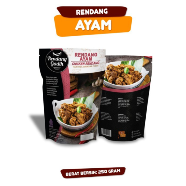 Gadih Rendang Promo Limited Ayam Rendang Daging