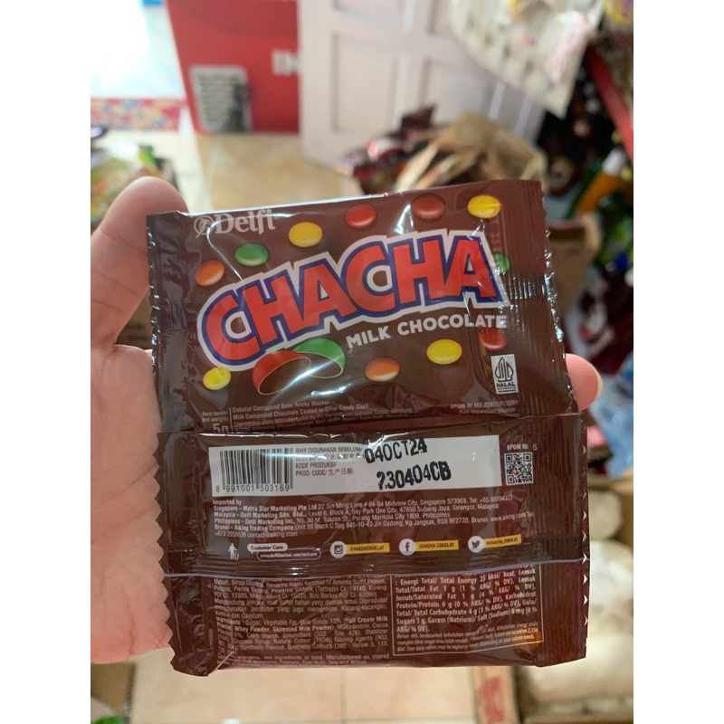 

CHA CHA MILK CHOCOLATE 5gr