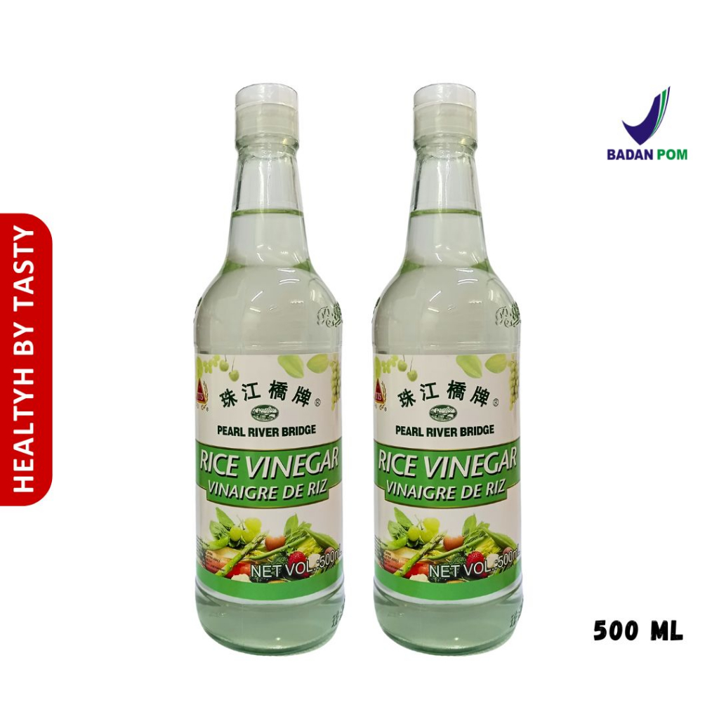 

Pearl River Bridge Rice Vinegar Cuka Putih Cuka Beras 500ML