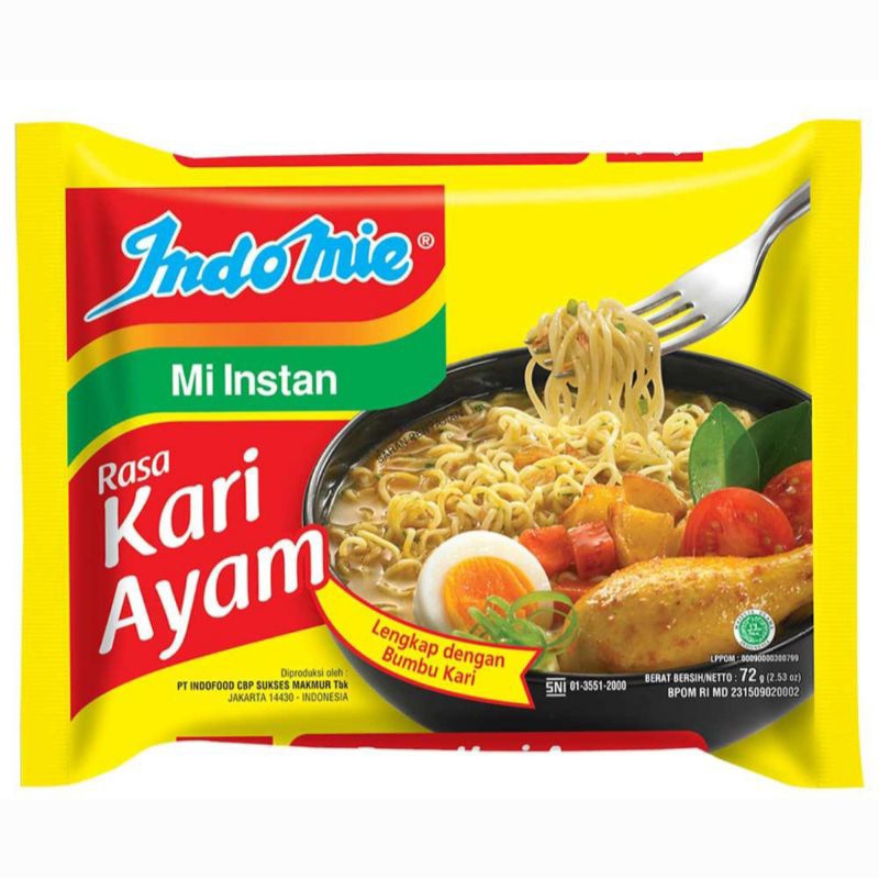 

INDOMIE KARI AYAM 80gram