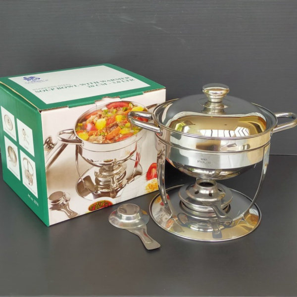 

Promo BIMA SOUP BOWL WARMER 20 CM 3 L STAINLESS STEEL 207N Limited