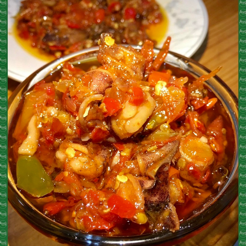 

Sambal Cumi ( Frozen Homemade ) / sambel cumi / baby cumi / cumi asin / sambel cumi asin