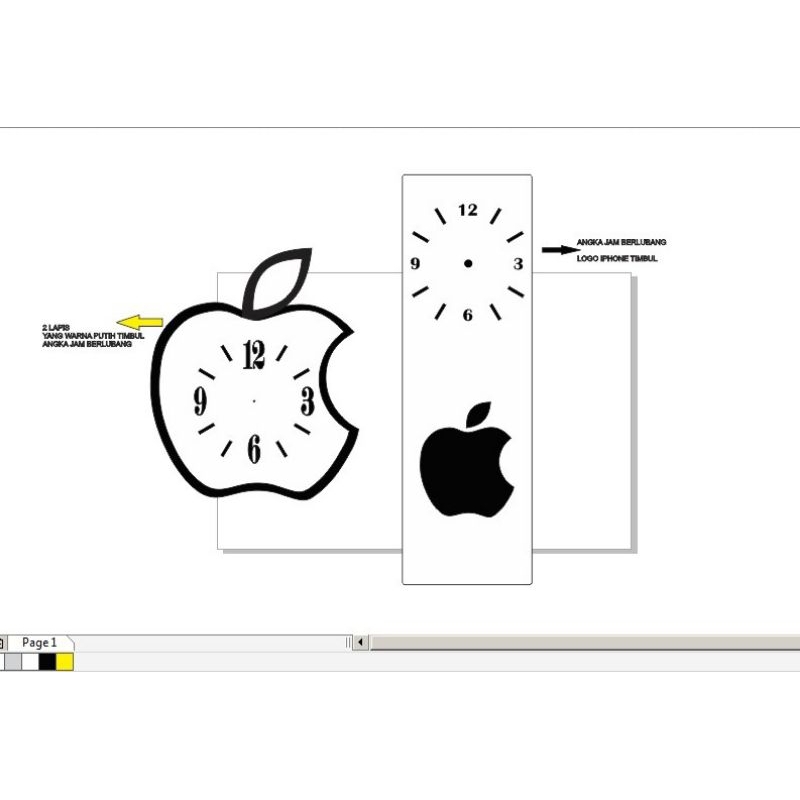Jam dinding / jam dinding kayu / jam dinding ukir