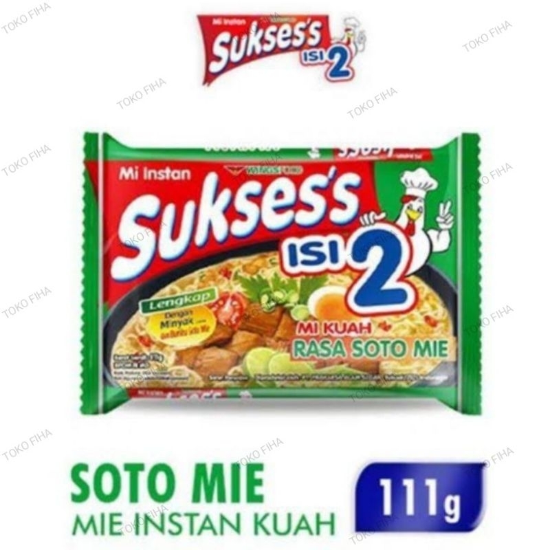 

Sukses's Isi 2 Mi Kuah Rasa Soto