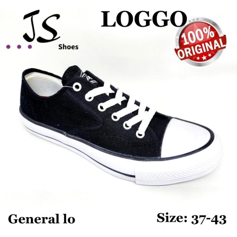 LOGGO GENERAL LO - SEPATU SNEAKERS CANVAS PRIA DEWASA MERK LOGGO ORIGINAL