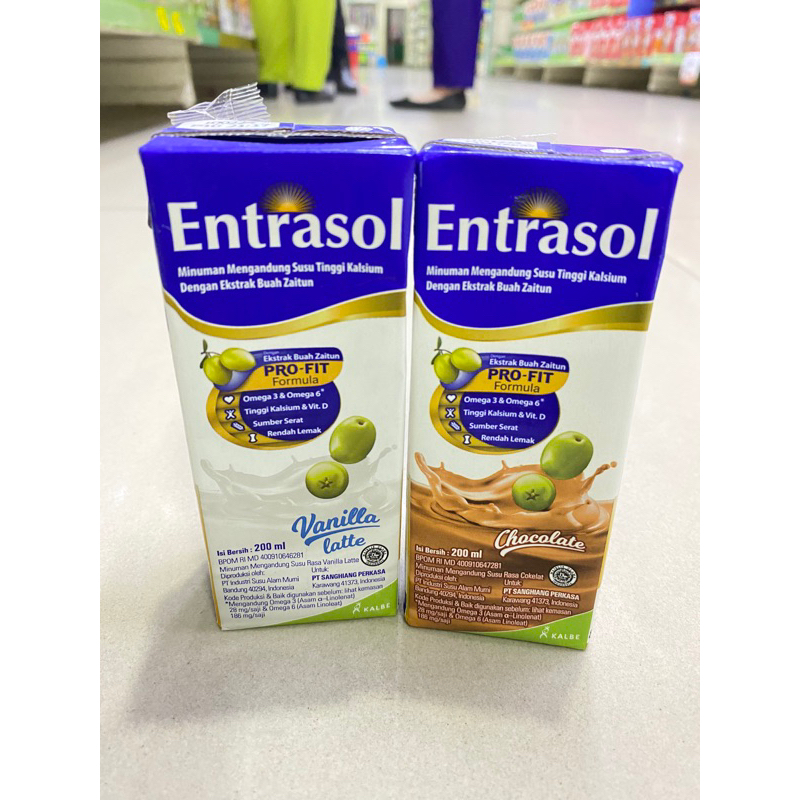 

Entrasol UHT 200ml tinggi kalsium