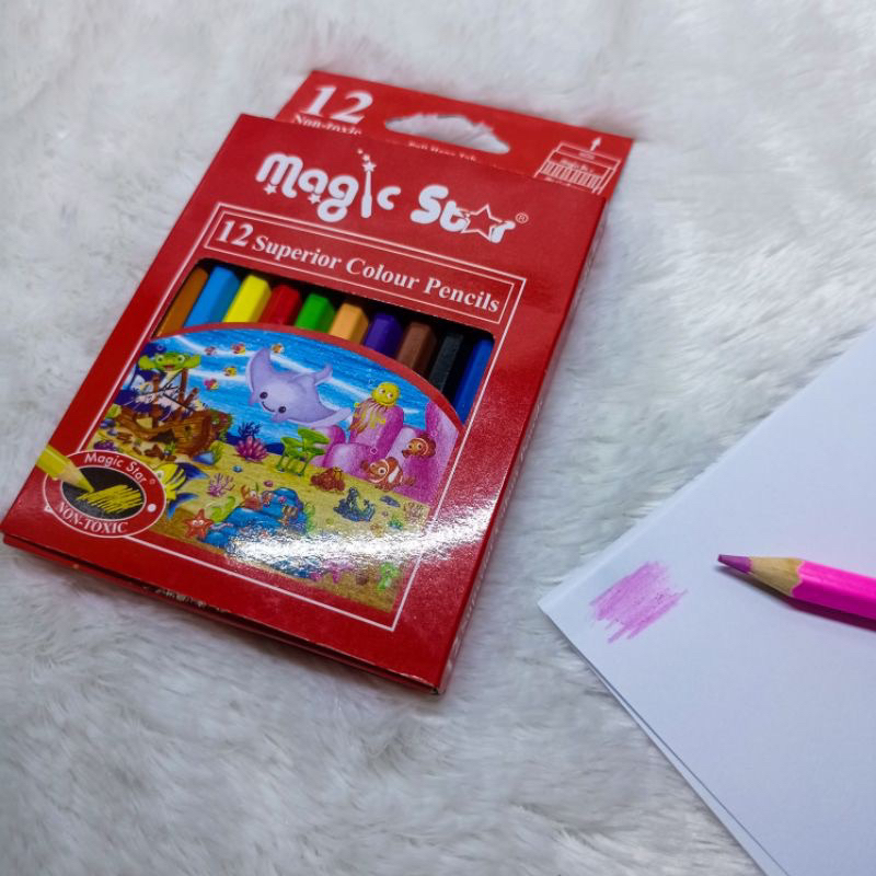 

Pensil Warna Magic Star 12 pcs