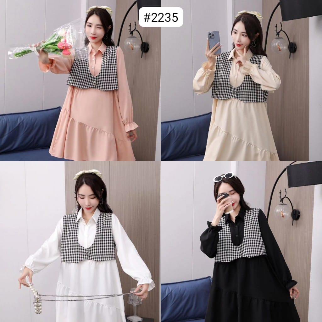 Long Tunik Wanita// Tunik Wanita kombinasi Motip Terbaru