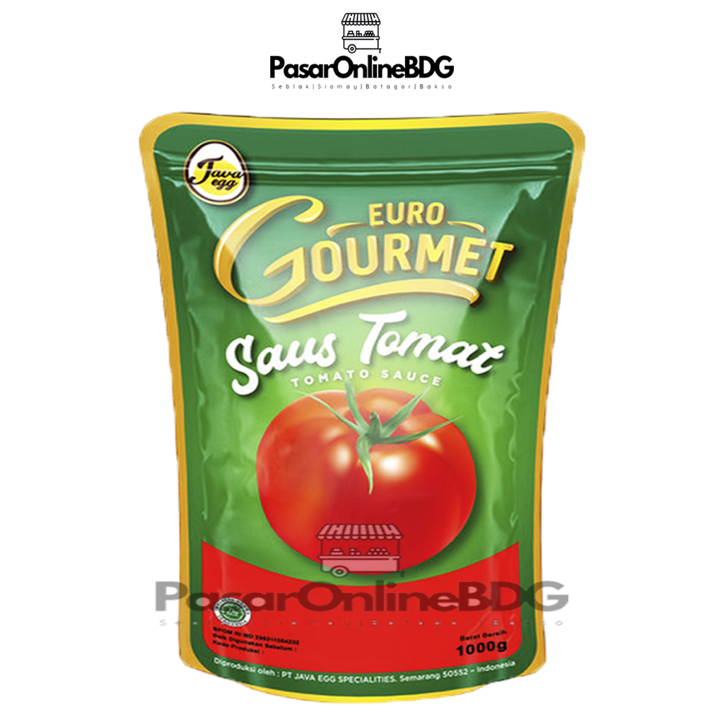 

Euro Gourmet Saus Tomat Kemasan 1KG