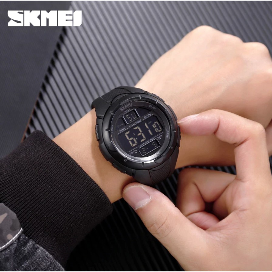 skmei 1656 jam tangan pria digital original 100%