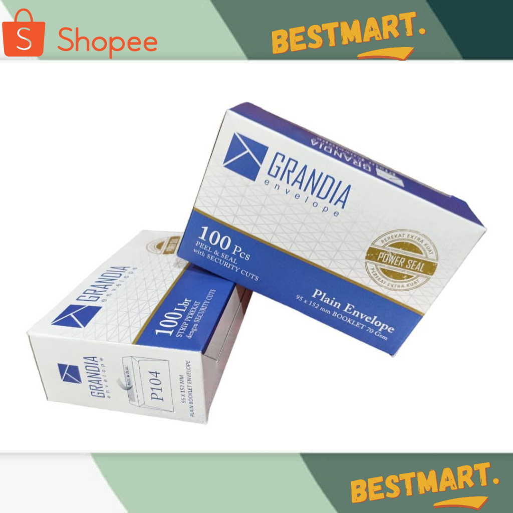 

Amplop Putih Amplop Grandia 104 Termurah 95 x 152mm
