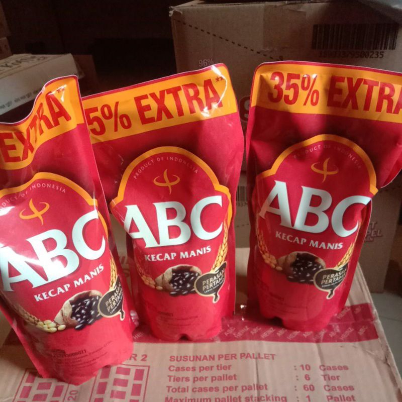 

Kecap Manis ABC 700ml + extra 35% = 925ml