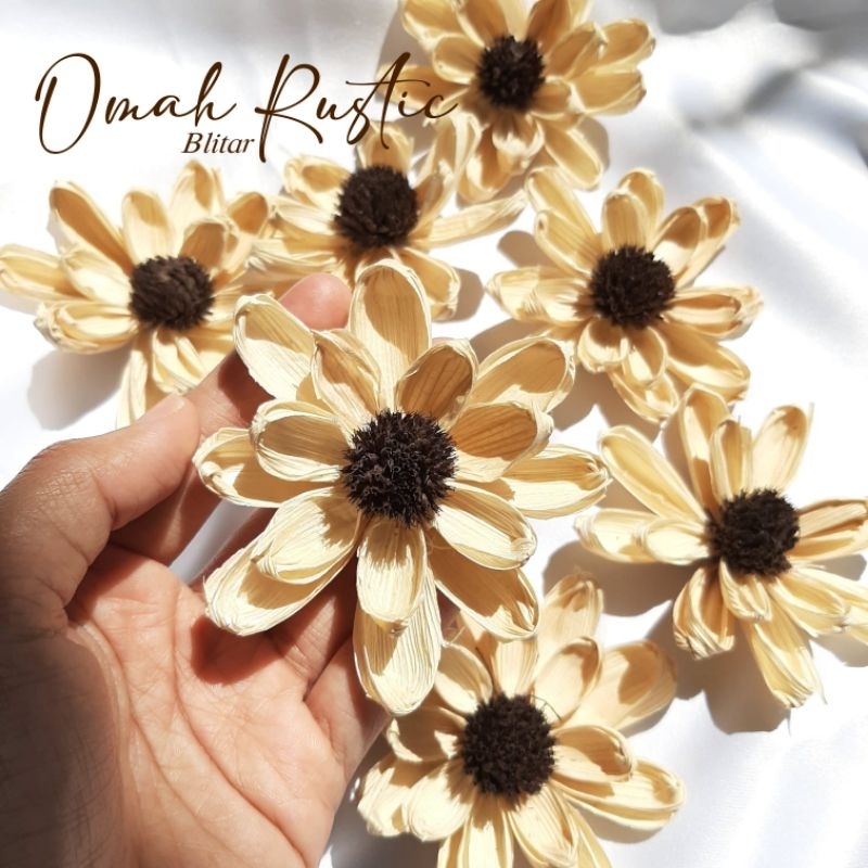 Bunga Klobot Jagung / Klobot Jagung / Bunga klobot jagung 2 layer