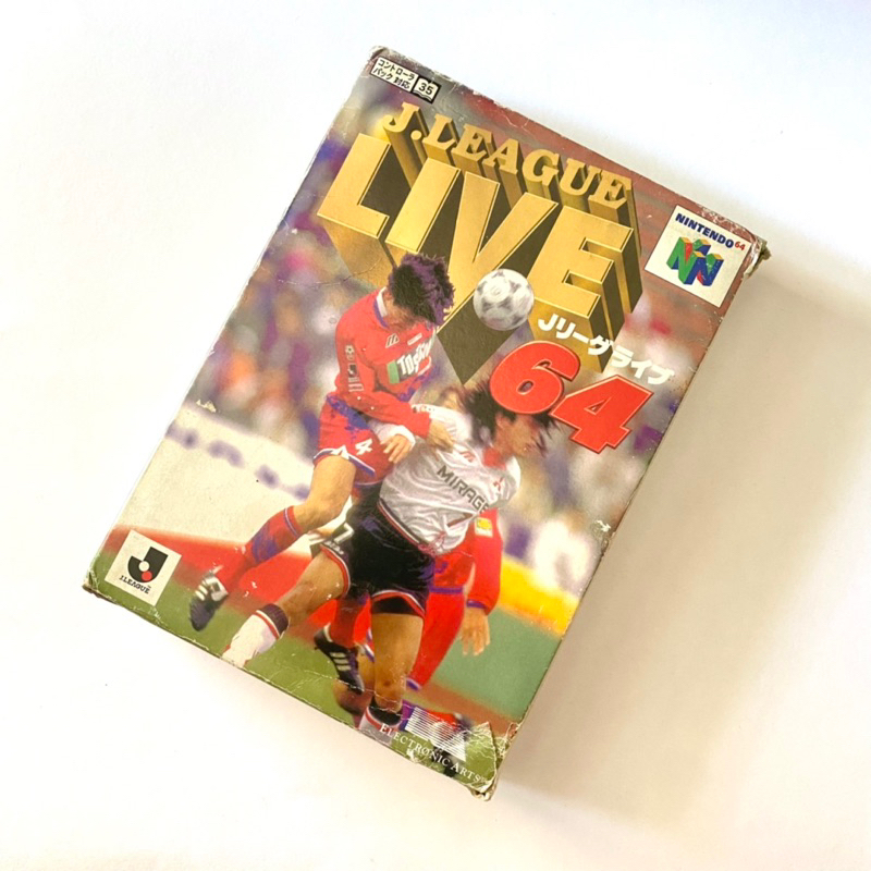 Cartridge Nintendo 64 J League Live