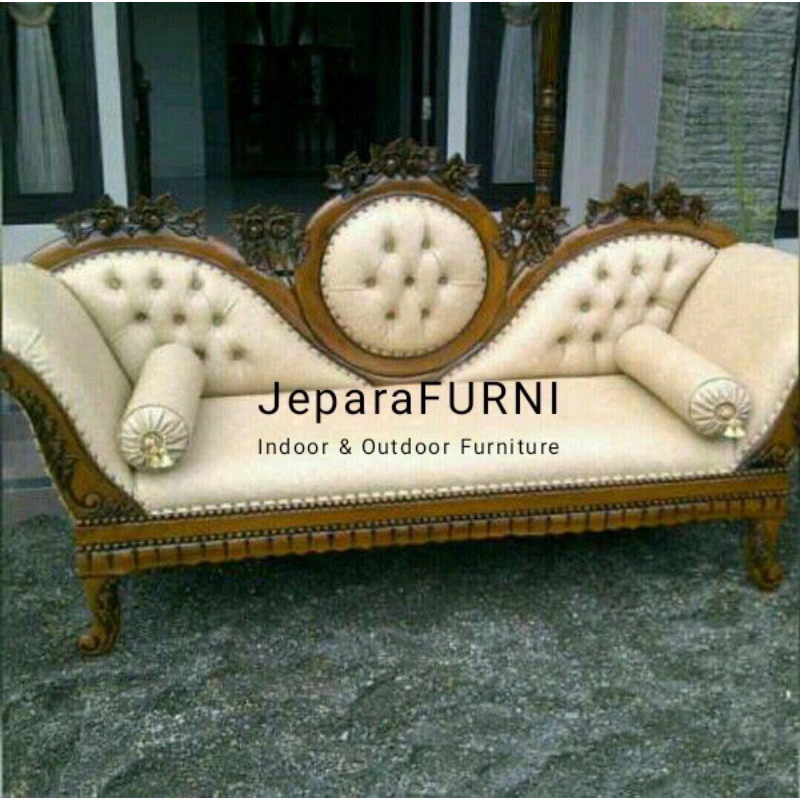 Sofa Ukir Kayu Jati Jepara