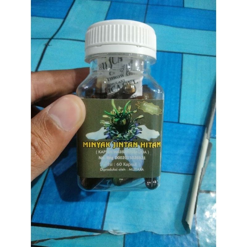 habbatussauda kapsul(jintan hitam)