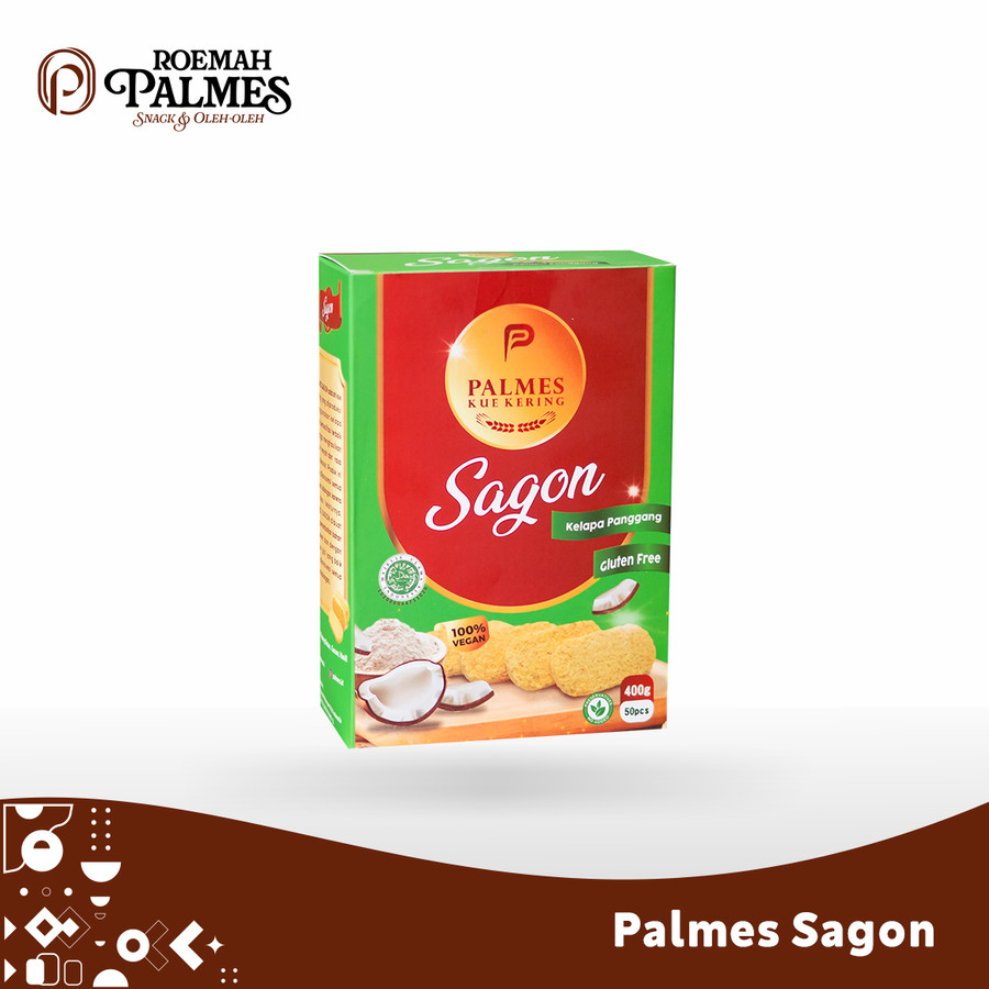 

Sagon Kelapa Palmes 400 gr - Sagon - Kelapa Panggang - Gluten Free - Bebas Gluten - Cemilan Diet
