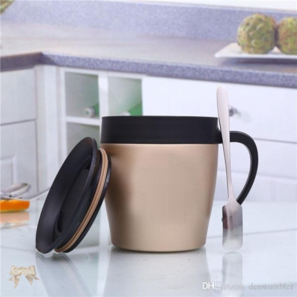 

Promo [GOLD] Mug Ingenuity Sendok Stainless Gelas Termos Cup Kopi H6066 Murah