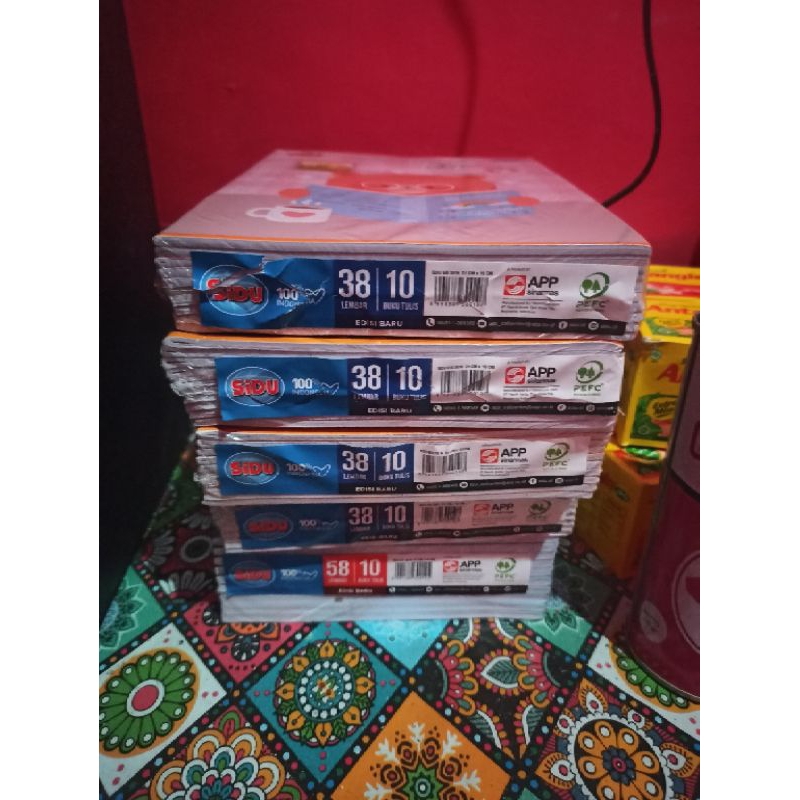 

Buku tulis sidu sinar dunia isi 38