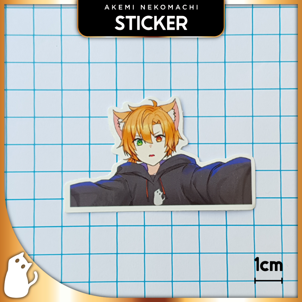 

SELFIE - Akemi Nekomachi Sticker Vtuber