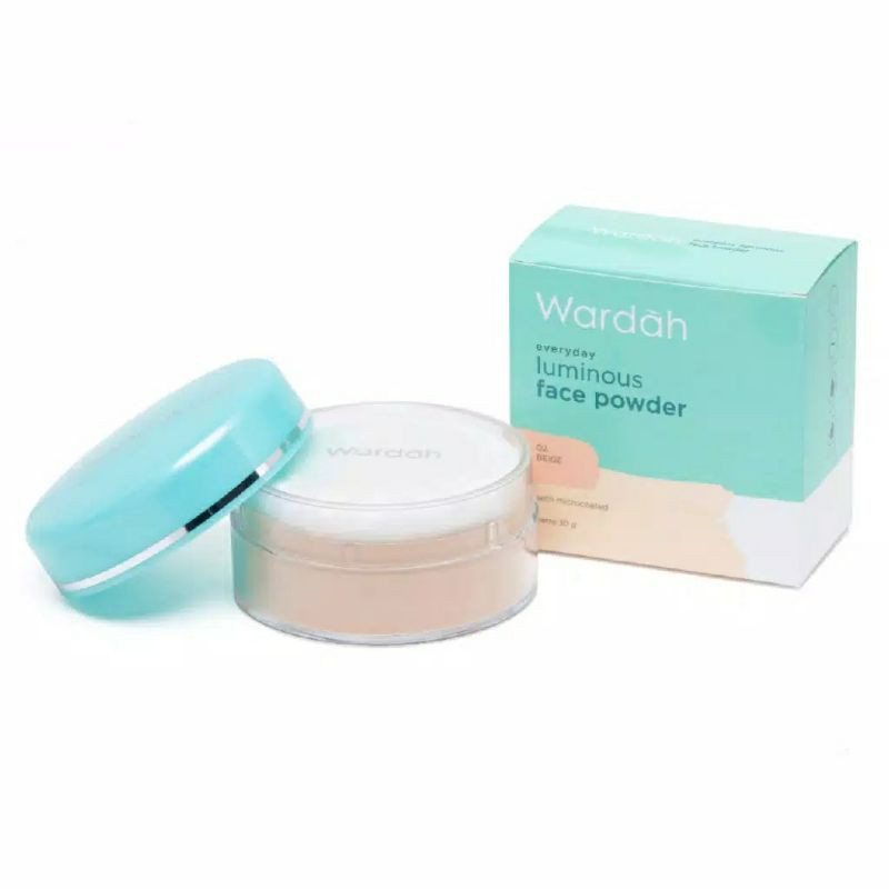 Bedak Tabur Wardah Everyday Luminous  Face Powder 30Gr