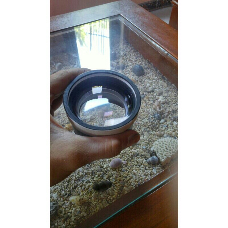 lensa objektif 70/450 bahan teropong teleskop bintang