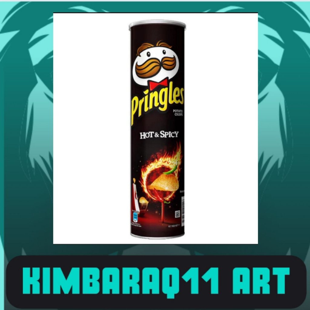 

pringles original 100gr potato kripik kentang varian rasa hot spicy