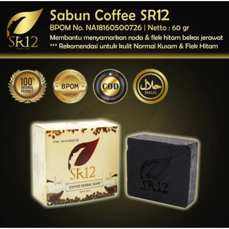 Coffe Soap SR12 / Sabun Kopi sr12 / sabun herbal SR12