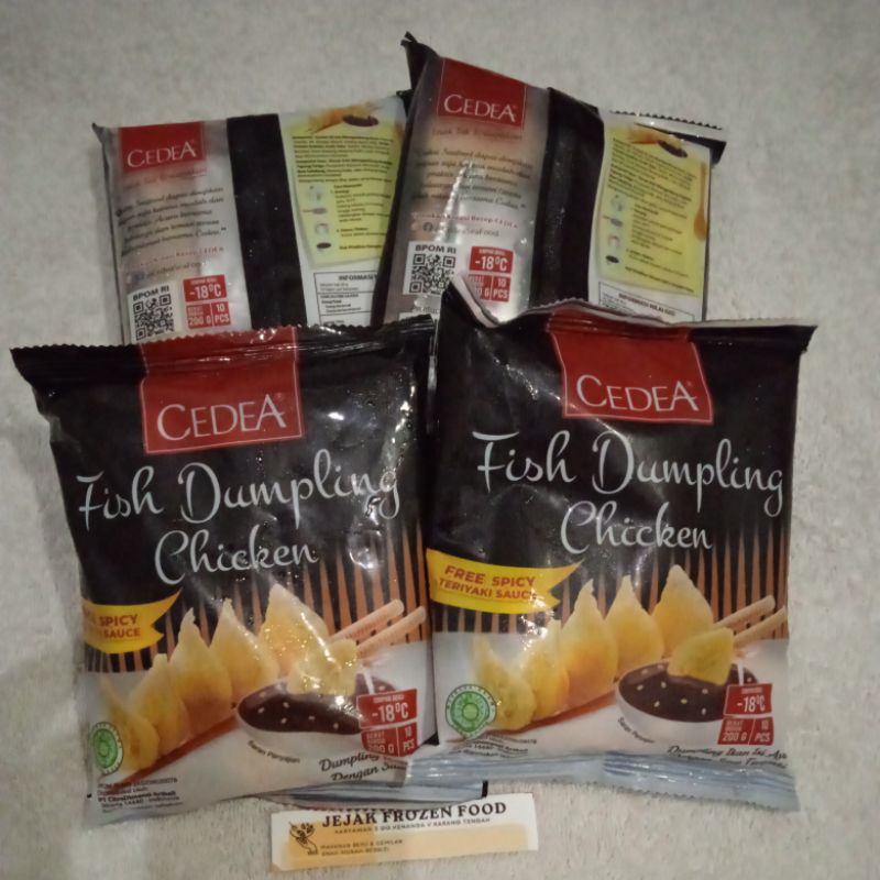 

CEDEA Fish Dumpling Chicken 200gr