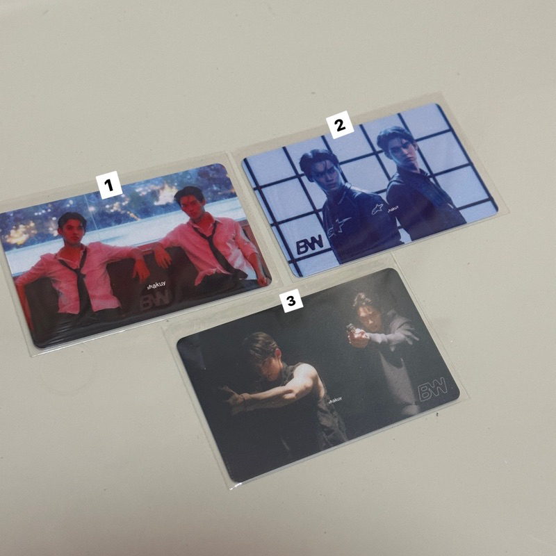 official photocard brightwin side by side