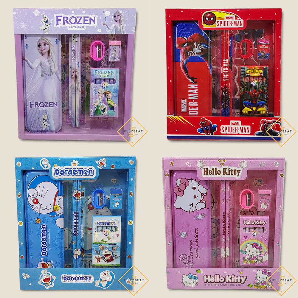 

STATIONERY PAKET ALAT TULIS SET KARAKTER 8015 / SUVENIR ULANG TAHUN