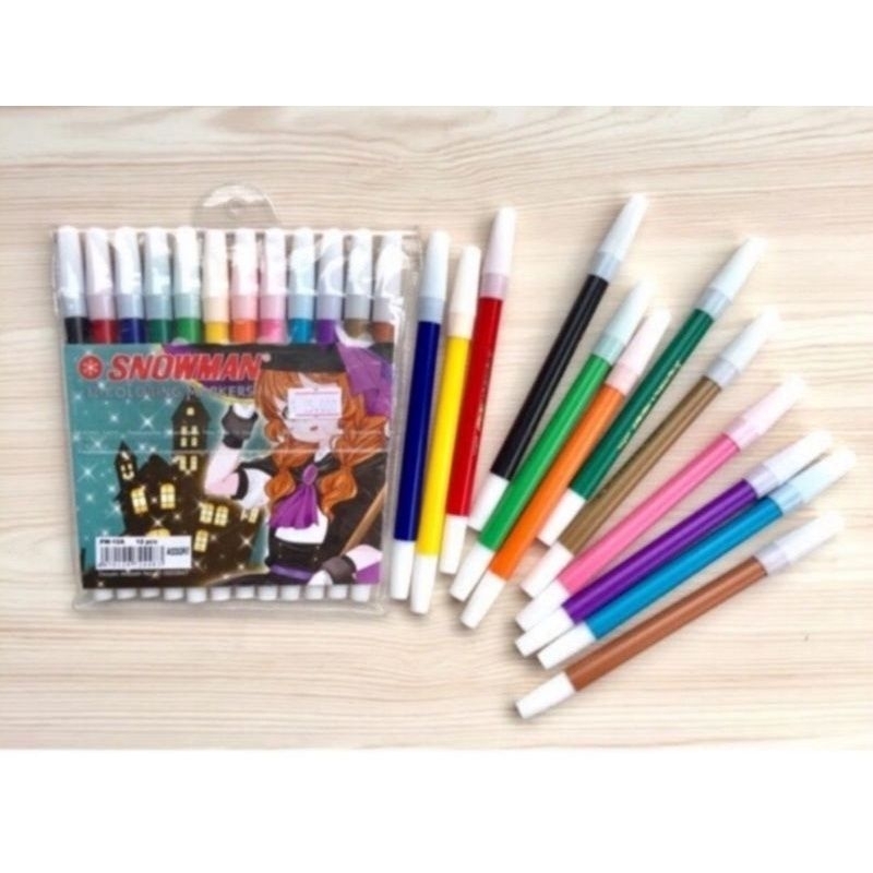 

Spidol Snowman 1 Set 12 Warna