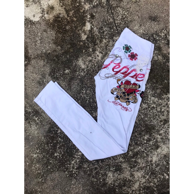 Y2k Pants Red Pepper X Ed Hardy Women’s Second